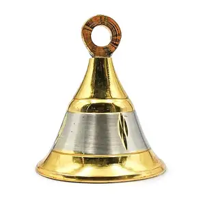Cloche de style triangulaire en laiton Quantité supérieure Écologique En gros Royal cloches Fourniture Conceptions personnalisées Acceptable Jingle Bell