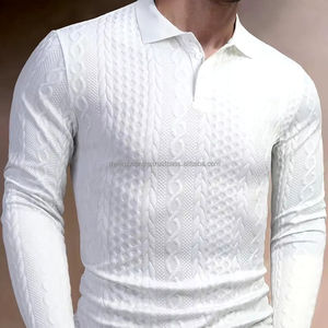 Nueva camiseta de verano de moda para hombre, ropa deportiva informal de manga larga, Camiseta de algodón ajustada, camiseta transpirable de talla grande - Product Image 1