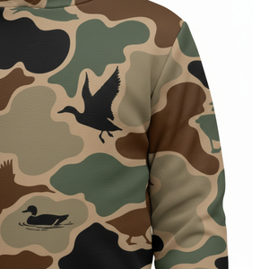 Youth Outdoor Printed Performance UPF 50 Sun Protection 100% Polyester Quick Dry Breathable Fishing <b>Hoodie</b> Long Sleeve Solid - Product Image 4