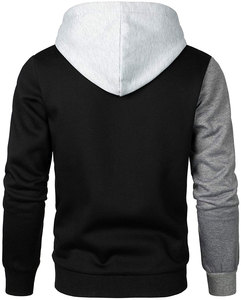 Sweat à capuche vierge sans fil personnalisé de haute qualité pour hommes vêtements de mode de rue avec logo brodé pour l'hiver coton de haute qualité - Product Image 2