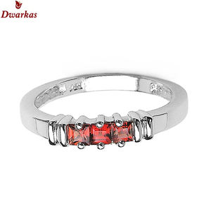 แหวนเงินแท้ 925 ประดับพลอยโกเมนธรรมชาติ สำหรับผู้หญิง ยี่ห้อสั่งทำได้ ขายส่งจากโรงงาน ผลิตภัณฑ์ขายดี มีสินค้าพร้อมส่ง - Product Image 2