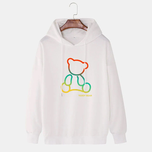 Top qualité mode impression personnalisée 100% coton pull sur sweat à capuche unisexe Streetwear lourd - Product Image 5