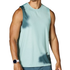 Camiseta sin mangas de gimnasio con diseño estampado y lavado ácido, a la moda, para fitness y entrenamiento, venta al por mayor, precio bajo, ajuste holgado, fabricante, estilo vintage - Product Image 4