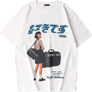 เสื้อยืด180 GSM ขนาดใหญ่พิเศษสำหรับผู้ชายเสื้อยืดแขนสั้นแบบกำหนดเองสำหรับฤดูร้อนเสื้อฮิปสเตอร์ลำลองสตรีทแวร์ถักแบบเป็นทางการคุณภาพสูง - Product Image 6