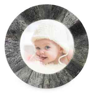 Cadre photo en bois incrusté d'os personnalisé de style antique fabriqué à la main avec une incrustation unique d'os et de résine pour un usage domestique - Product Image 1