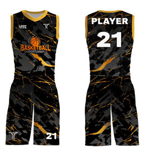 เครื่องแบบบาสเกตบอลสไตล์ใหม่เครื่องแบบบาสเก็ตบอลเครื่องแบบบาสเก็ตบอล - Product Image 4