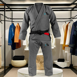 2021 Jiu Jitsu brésilien de haute qualité Gi 2021 mode BJJ Gi uniforme coton ensembles de vêtements de sport Logo personnalisé OEM produit d'art martial - Product Image 1