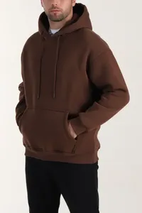 High Quality <b>Men's</b> Pullover <b>Hoodies</b> Quick Dry Breathable Custom Logo/Color Top Material OEM Wholesale Latest Arrival Solid - Product Image 6
