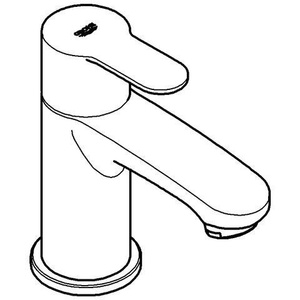 Válvula de pie Grohe EUROSTYLE C tamaño XS para accesorios de baño y sanitarios - Product Image 3