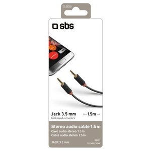 สายสัญญาณเสียงสเตอริโอ Sbs 3.5 มม. ชายต่อชาย 1.5 เมตร - Product Image 2