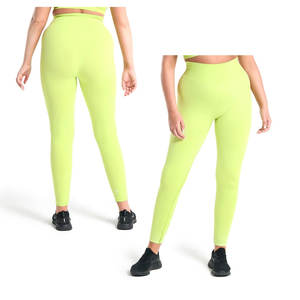 Pantalones de Yoga Ligeros de Cintura Alta para Mujer, Ropa Deportiva con Efecto Push-Up, Leggings de Fitness para Adultos, Spandex/Nailon, Color Sólido - Product Image 5