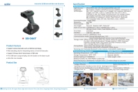 Escáner de Código de Barras Inalámbrico XB-D66 1D 2D, Conexión 2.4G, Lector de Códigos QR, USB, Pago Móvil, Escáner de Código de Barras Portátil