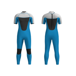 <span class=keywords><strong>Combinaison</strong></span> de <span class=keywords><strong>plongée</strong></span> intégrale en néoprène à manches courtes, imperméable et coupe-vent, avec fermeture éclair dorsale, pour homme et femme, été et hiver, sur mesure, 2-7 mm - Product Image 2