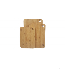 Usine du Vietnam planche à découper en bambou naturel avec trou pour le pouce/bloc à découper en bambou Extra-épais ensemble de planche à découper en bambou - Product Image 2