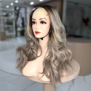 Peluca de encaje frontal con precio al por mayor de buena calidad 100% cabello humano vietnamita peluca ondulada de Color personalizada - Product Image 4