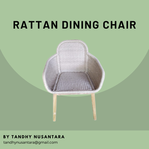 Silla Moderna de Ratán con Respaldo para Exteriores y Uso Comercial en Hoteles, Eventos y Bodas, con Patas de Madera, Venta al Por Mayor - Product Image 5