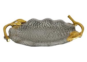 Plateau de service en métal personnalisé pour décoration de table pour hôtel, restaurant, bar, ustensiles de cuisine, quantité en vrac fabriquée en Inde - Product Image 6