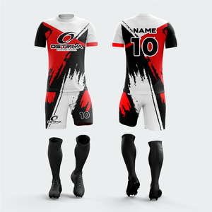 Uniforme Deportivo de Fútbol al por Mayor de Alta Calidad, Transpirable, Estampado, Cómodo y de Secado Rápido, Camiseta de Fútbol Personalizada - Product Image 1