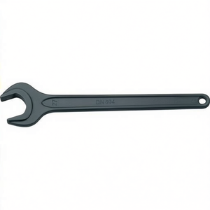 Clé à molette GEDORE 894 blanche 15 mm phosphatée, longueur 145 mm avec trou de suspension - Product Image 3