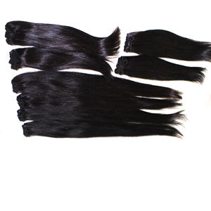 High Quality Natural bone straight human hair, human hair <b>crotchet</b> Hair Bundle Loose Deep Wave Yaki Bulk Hair - Product Image 3