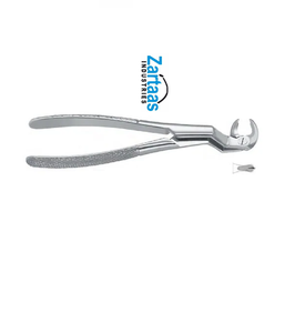 Pince d'extraction en acier inoxydable de haute qualité ROUTURIER molaires inférieures et sagesse droite fig 213 exportateurs et fabricant - Product Image 3