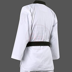 Uniforme de Taekwondo en blanco liso para hombre con logotipo personalizado Uniforme de Taekwondo para artes marciales - Product Image 2