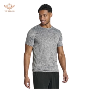 Vente en gros 100% pur coton T-Shirt surdimensionné lourd impression personnalisée mode décontracté à manches courtes col rond avant Logo grande taille tricoté - Product Image 5