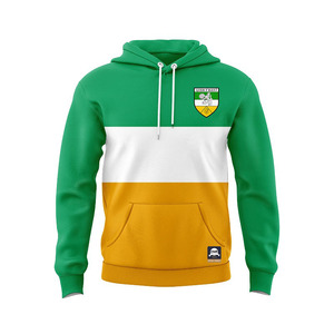Sweat à capuche d'hiver pour hommes pour enfants confortable motif solide impression numérique 100% coton Service OEM noir Logo avant col à capuche - Product Image 1