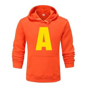 Sudadera con capucha de 100% algodón y 500 GSM para hombre, sudadera gruesa con hombros caídos y logotipo impreso personalizado para invierno - Product Image 6