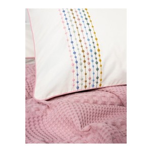 Pebble Pink Cotton Box Aura Double Pike <b>Set</b> <b>Comforter</b> Woven Technique - Product Image 4