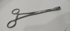 Pinces à éponges professionnelles en acier inoxydable, outils de piercing corporel en acier inoxydable, pinces à éponges Forester - Product Image 6