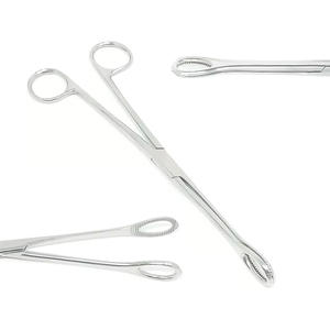 Sponge Forceps Serrated Tips 9" STR Without Locking Surgical/Medical/OB/GYN - Product Image 2