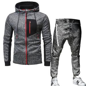 Venta al por mayor nueva llegada ropa de calle personalizada conjunto de chándal cómodo transpirable con capucha y chándal deportivo Jogger bajo MOQ - Product Image 1