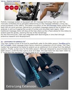 <b>Massage</b> <b>Chair</b> Full Body Zero Gravity Dual Core Shiatsu <b>Massage</b> Recliner <b>Back</b> and Calf Heating with Phone Holder Rocking Function - Product Image 2