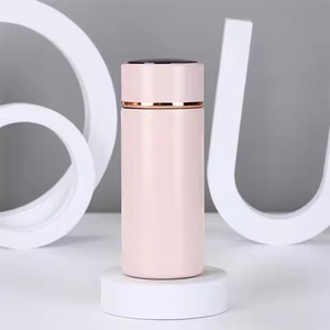 กระติกน้ำร้อน LED ดิจิตอลทันสมัยกระติกน้ำสแตนเลสสุญญากาศสำหรับชากาแฟและน้ำมีสไตล์สีชมพูและมิ้นท์ - Product Image 4