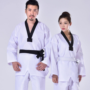 Uniforme de Taekwondo surdimensionné élégant avec logo personnalisé Nouvelle mode Vente en gros Vêtements d'arts martiaux Karaté 100% coton respirant - Product Image 2