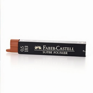 Feinmine Faber-Castell Super Polymer 0.5mm HB Negro Paquete de 12 Minas de Lápiz - Product Image 2