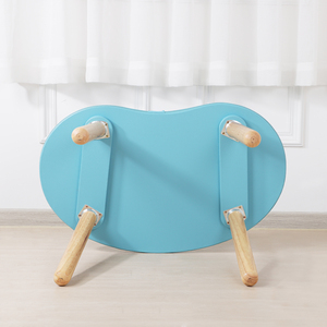 Mesa Infantil Moderna Tapizada con Patas de Madera Maciza, Mesa de Comedor para Niños, Mesa de Lectura para Niños Pequeños para Sala de Estar y Uso Escolar - Product Image 5