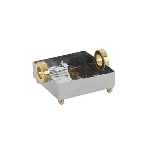 Durable Crafted Metal Napkin Ring Providing Reliable Functional Use With Attractive Beautiful Dining <b>Table</b> Design - Product Image 2