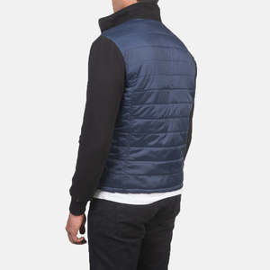 Nashville Quilted Windbreaker Jacket Winter Warm Zipper Cotton Polyester Washed Technique Printed Plus Size Knitted <b>Windproof</b> - Product Image 5