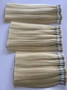 Extensiones de Cabello Humano Vietnamita Virgen de Alta Calidad, Liso Sedoso, Remy, Doble Trama a Máquina, 100g, Precio de Fábrica, Cutícula Intacta - Product Image 4