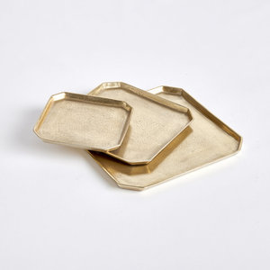 Plateau en or en aluminium personnalisé en gros pour restaurant hôtel à bas prix avec logo personnalisé - Product Image 6