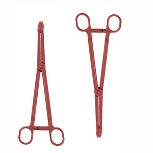 Instrumento médico Foerster esponja de acero inoxidable pinzas de sujeción y vendaje Manual recto 18cm uso hospitalario - Product Image 6