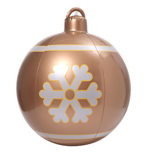 Adorno de <span class=keywords><strong>Navidad</strong></span> inflable gigante para exteriores, bolas de <span class=keywords><strong>Navidad</strong></span> brillantes, decoraciones para el hogar, luces de <span class=keywords><strong>Navidad</strong></span> Premium - Product Image 5