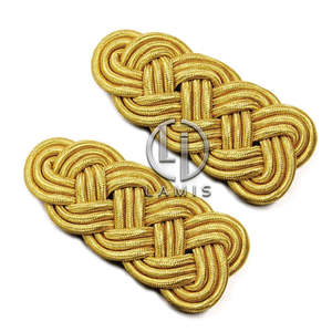 Uniforme d'officier d'usine OEM, épaulettes personnalisées fabriquées en sialgot - Product Image 6