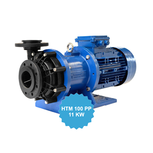 Pompe centrifughe magnetiche di alta qualità modello ht2 100 PP con motore 11kw IEC 160 2P in PVDF per pompa dell'acqua per la movimentazione degli acidi - Product Image 1