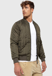 OEM personalizado de los hombres de invierno chaqueta de bombardero estilo de piloto de talla grande impermeable transpirable bordado High Street Front Eco-Friendly XS - Product Image 3
