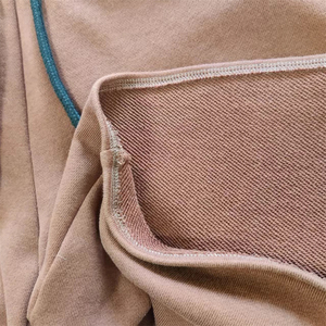 Shorts unisexe de qualité supérieure 2026 en molleton bouclette à cordon de serrage, coupe large avec fentes latérales et poches - Product Image 2