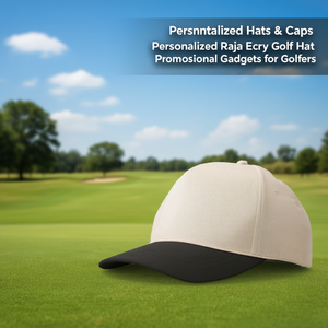 Cappello da Golf Personalizzato Raja Ecru, Gadget Promozionali per Golfisti - Product Image 3