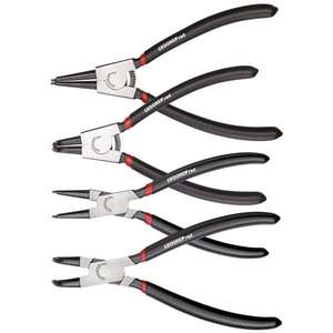 Gedore <b>Plier</b> <b>Set</b> Straight and Offset Circlip 4-Piece Collection - Product Image 1